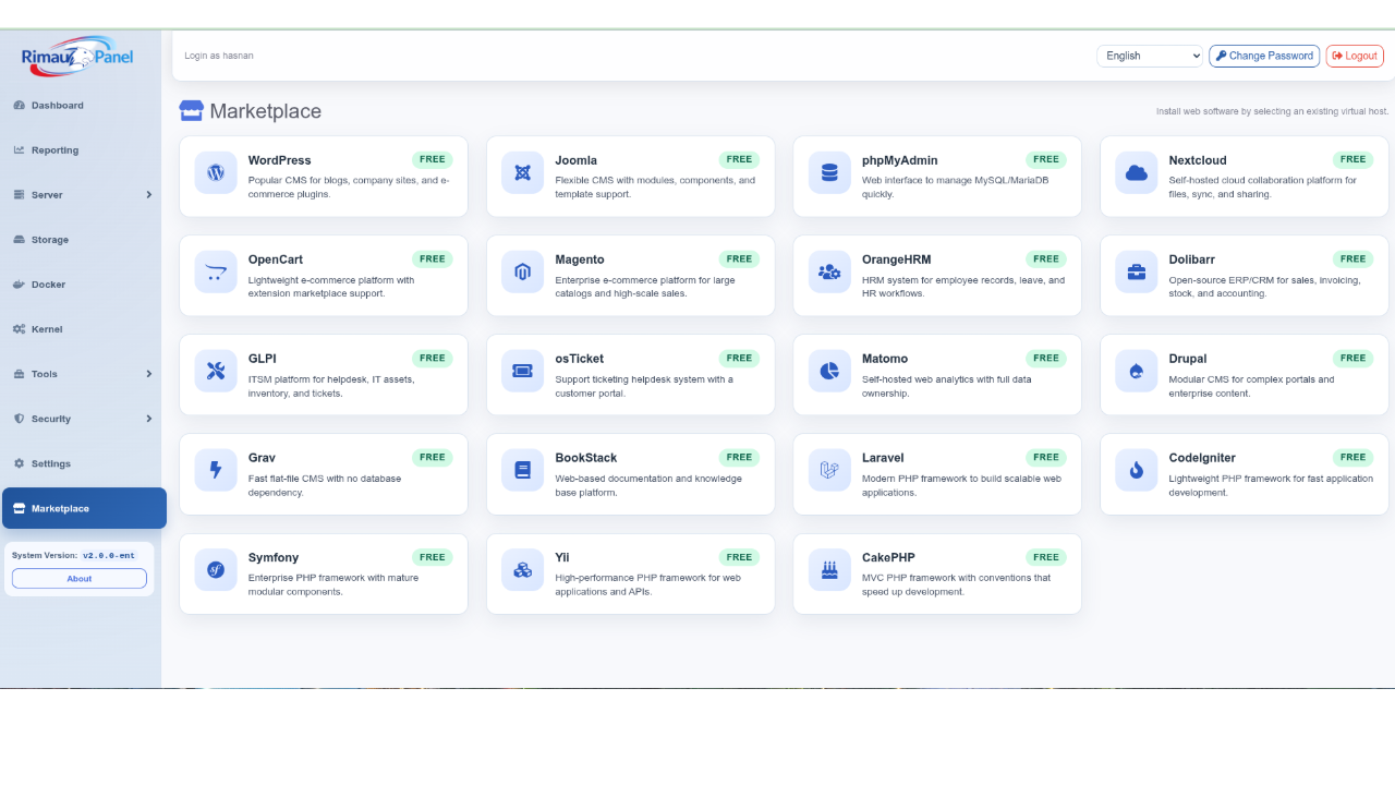 RimauWAF screenshot 4 from Marketplace